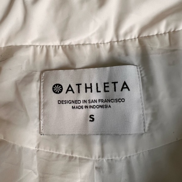 Athleta bomber jacket white - Picture 4 of 4